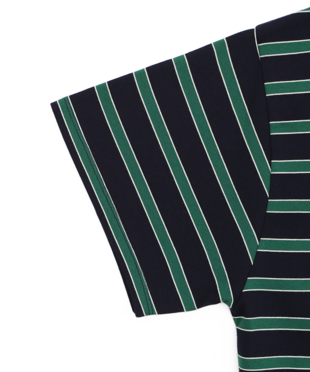 ボーダーラガーシャツ