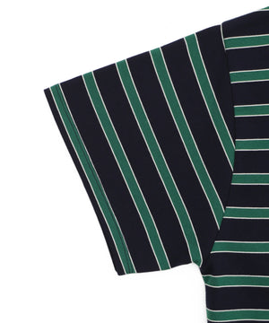 ボーダーラガーシャツ