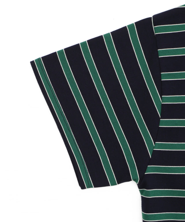 ボーダーラガーシャツ