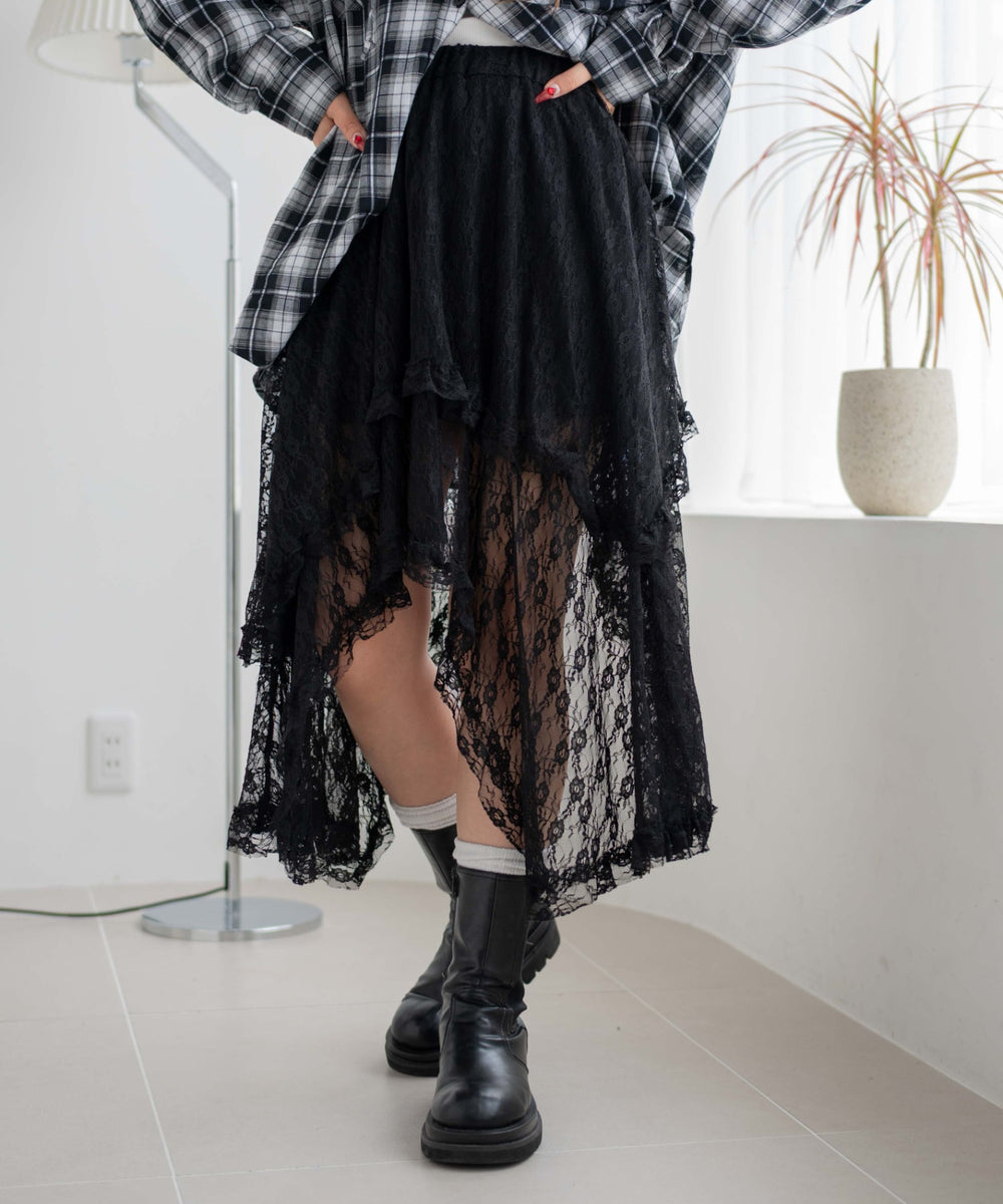 ブラック モデル：155cm F着用