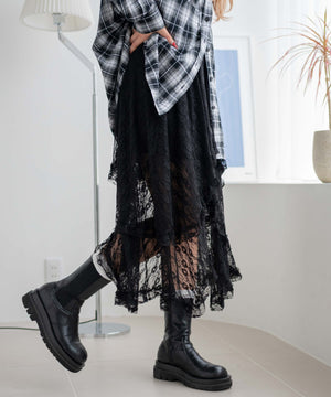 ブラック モデル：155cm F着用