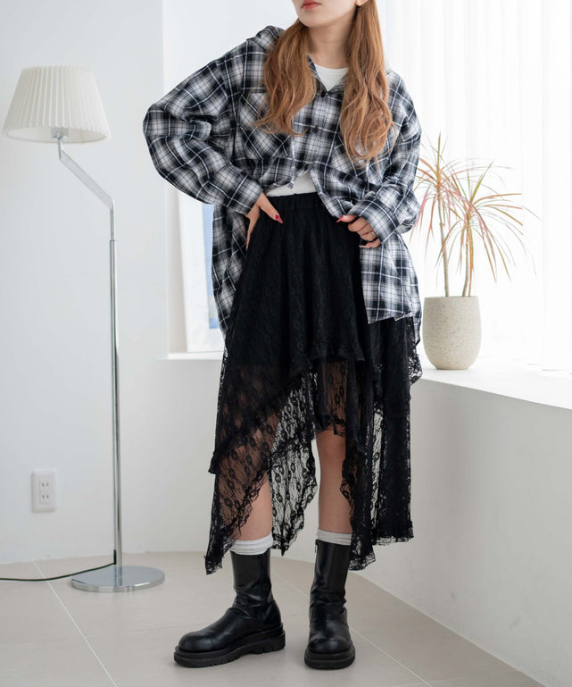 ブラック モデル：155cm F着用