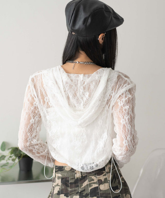 ホワイト　モデル:160cm F着用