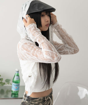 ホワイト　モデル:160cm F着用