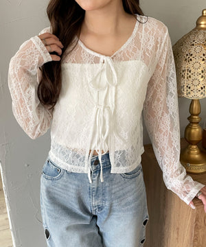 ホワイト モデル：160cm F着用