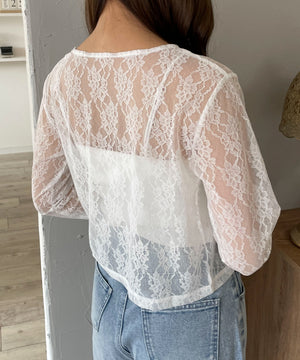 ホワイト モデル：160cm F着用