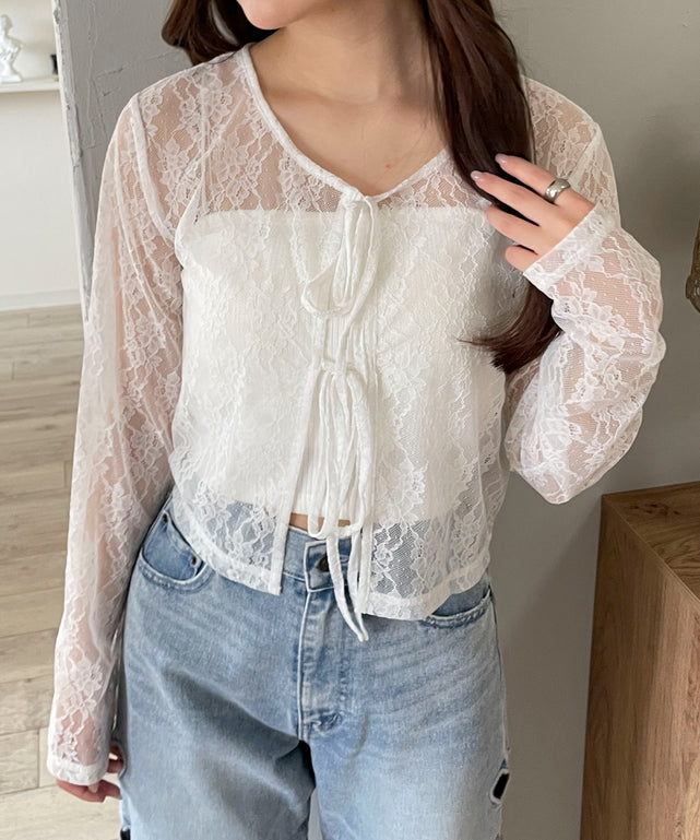 ホワイト モデル：160cm F着用