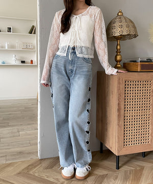 ホワイト モデル：160cm F着用