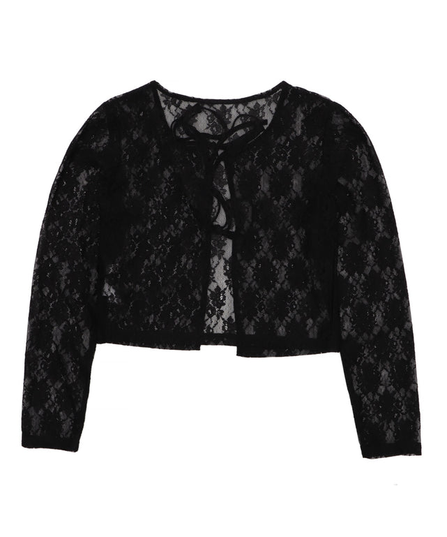 レースリボンカーディガン