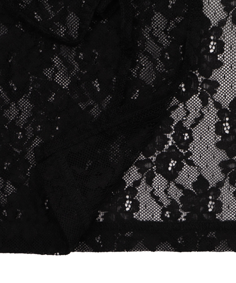 レースリボンカーディガン