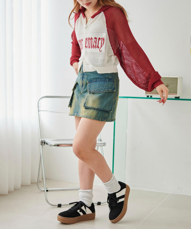 レッド モデル：155cm F着用