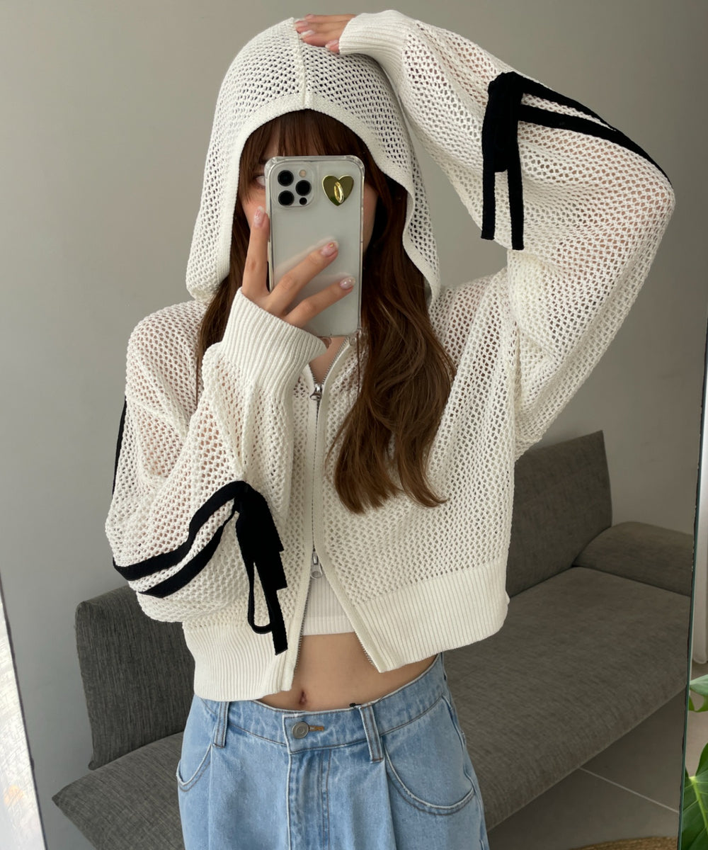 ホワイトアイボリー　モデル:157cm F着用