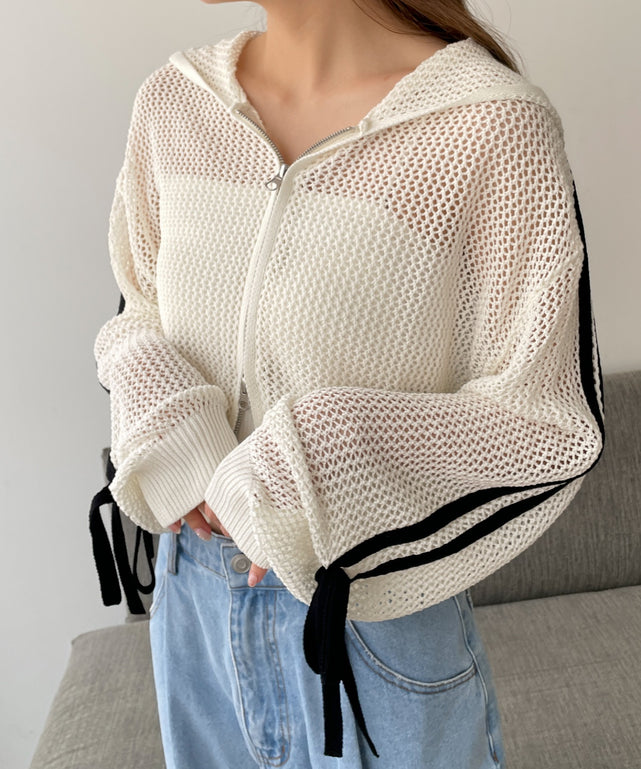 ホワイトアイボリー　モデル:157cm F着用