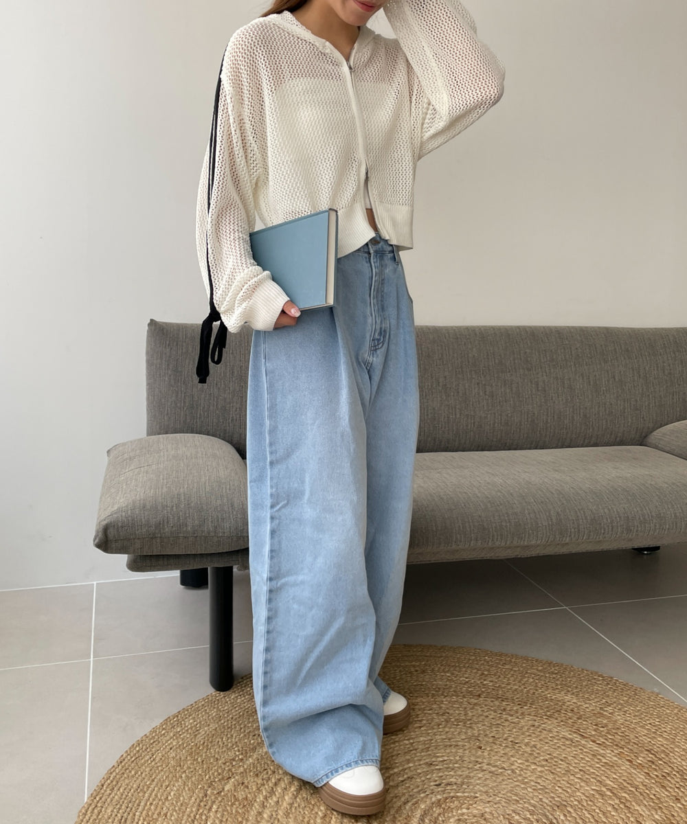 ホワイトアイボリー　モデル:157cm F着用