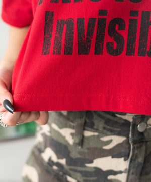 グラフィックオフショルショートT