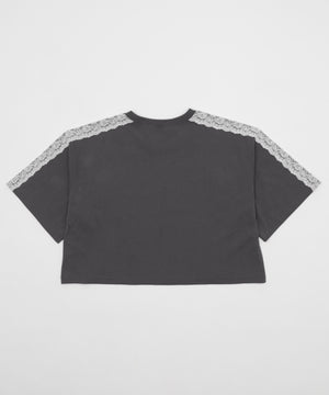 レースショルダーショートT