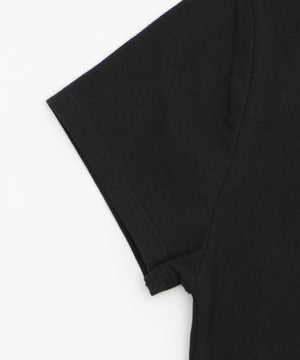 ラインストーンハートグラフィックちびT