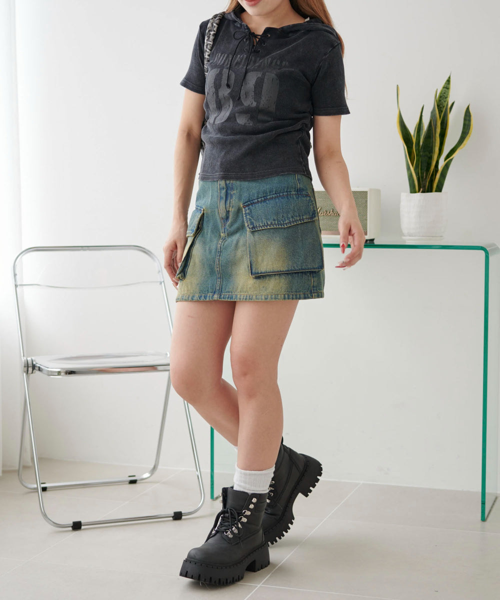 スミクロ モデル：155cm F着用