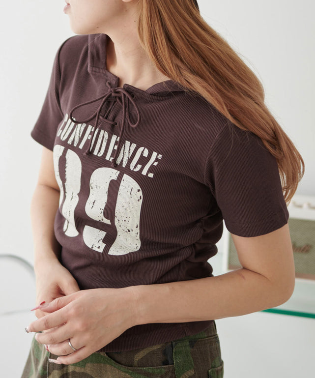 ブラウン モデル：155cm F着用