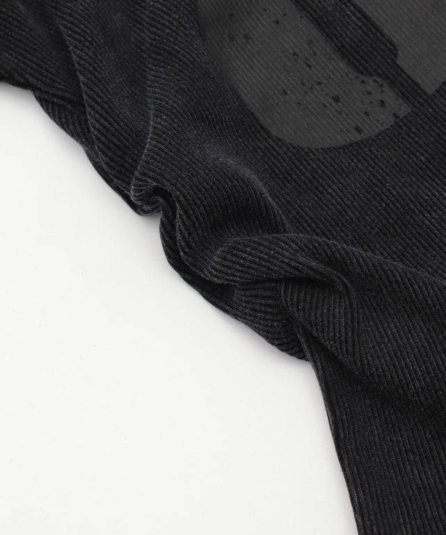 レースアップフードチビT