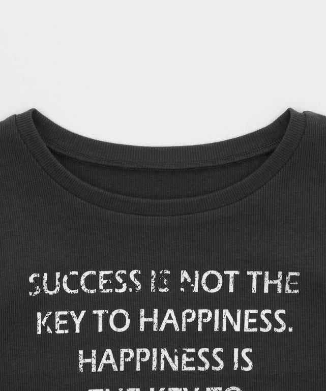 グラフィックサイドドロストリブちびT