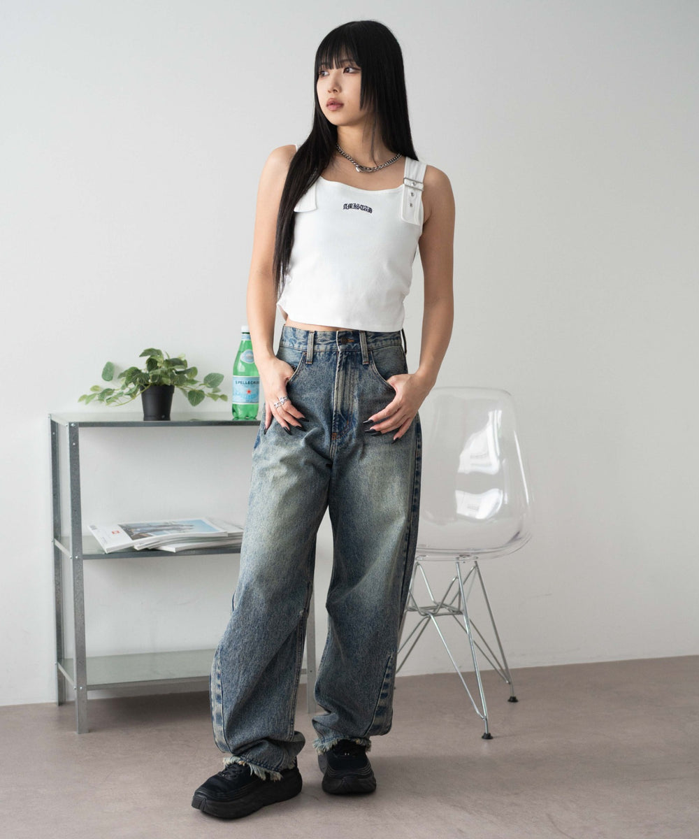 ホワイト　モデル:160cm F着用