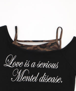 ドッキングオフショルデザインちびT