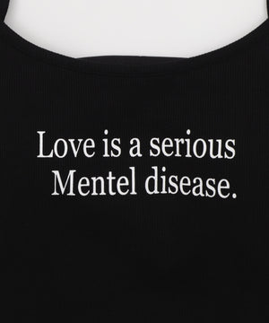 グラフィックプリントカップインキャミ