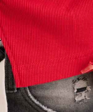 WZIPギャザートップス