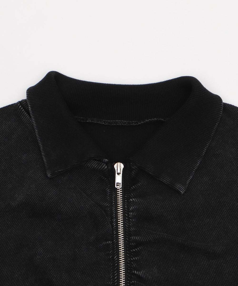 WZIPギャザートップス