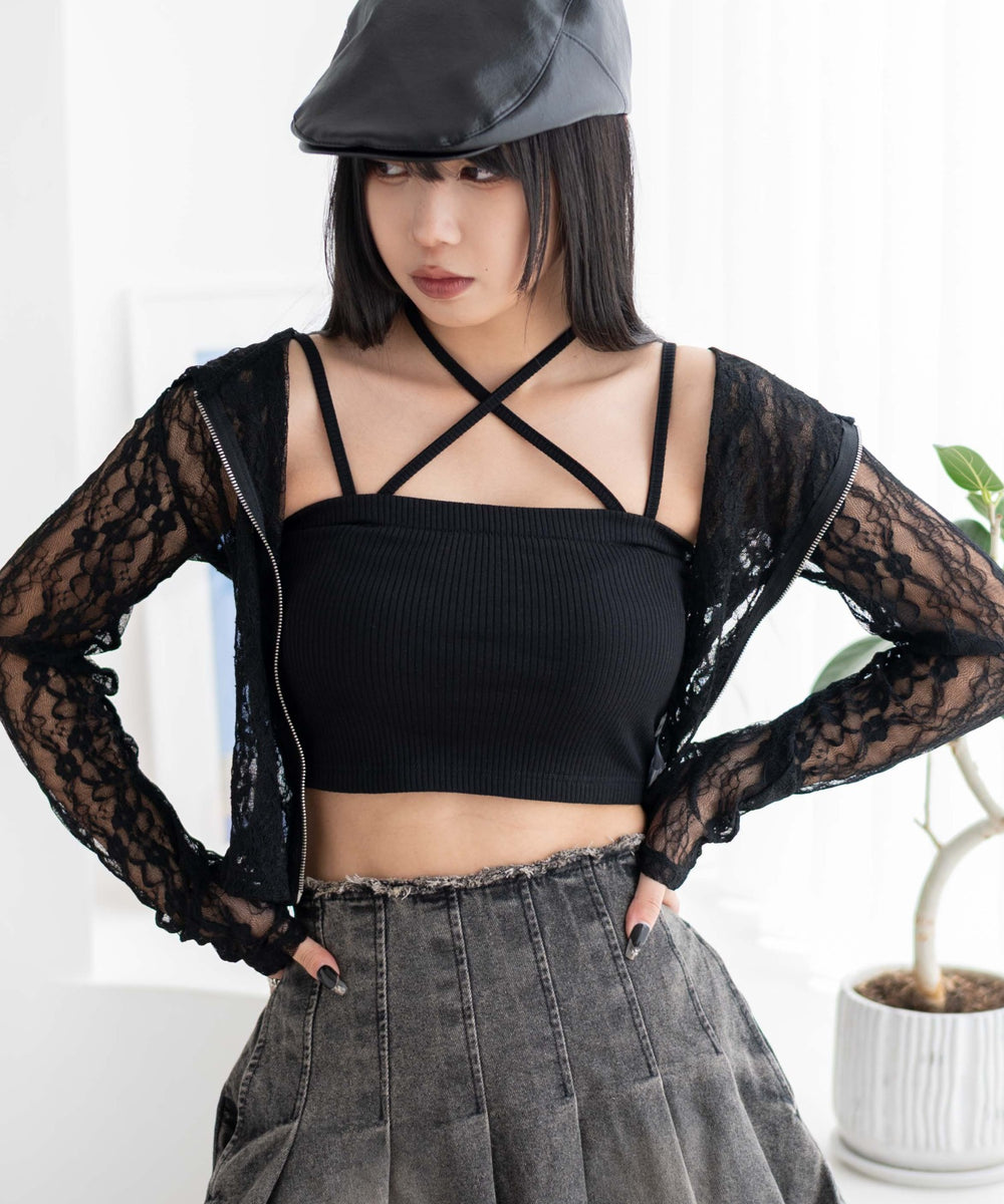 ブラック モデル：160cm M着用