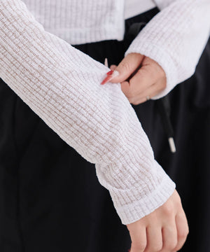 グラフィックシアーリブパーカー