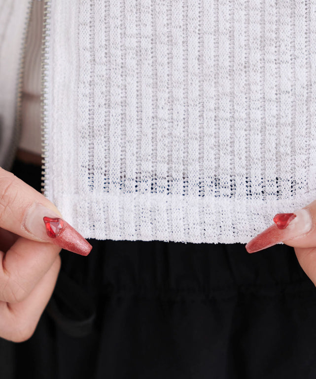 グラフィックシアーリブパーカー