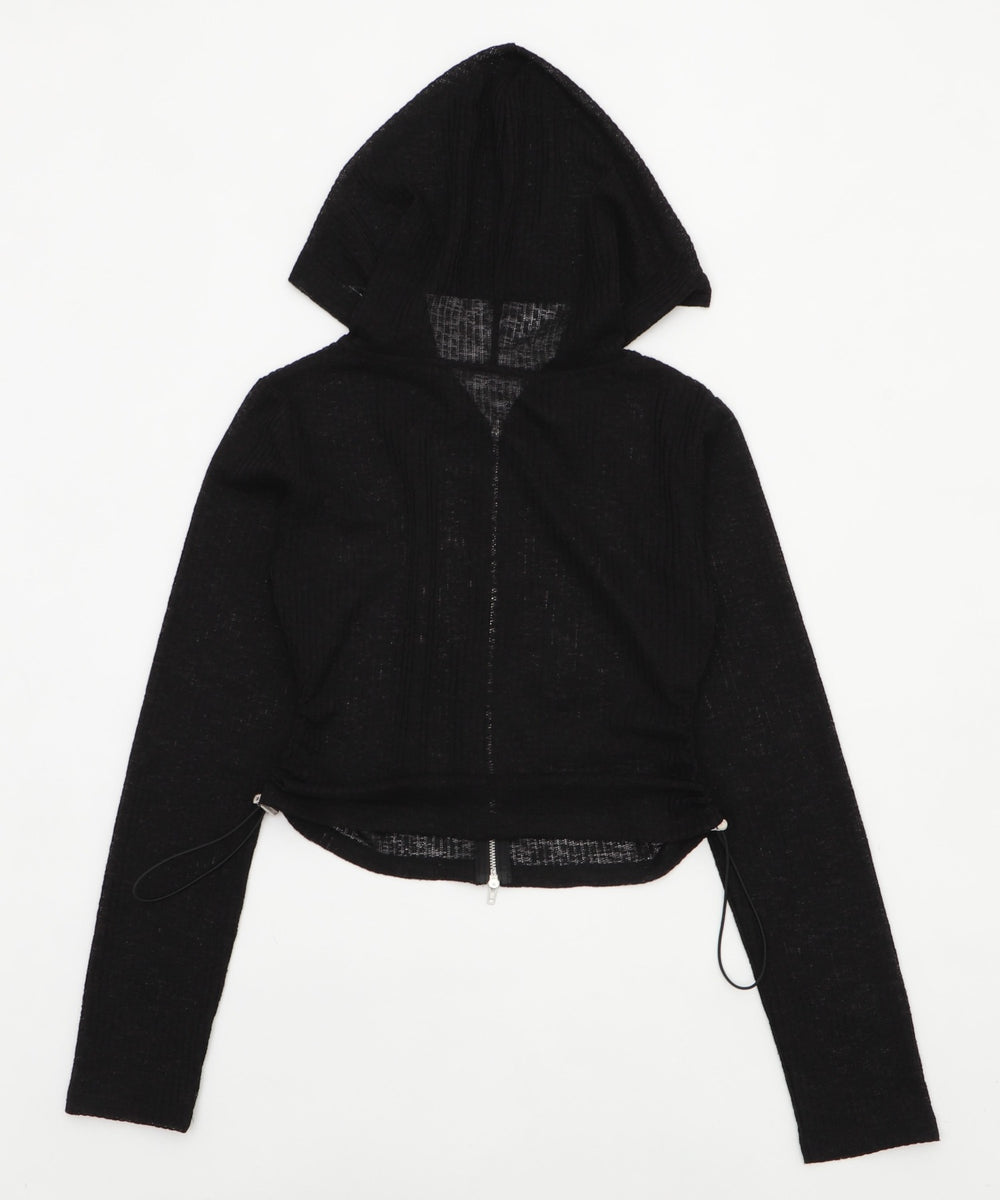 グラフィックシアーリブパーカー