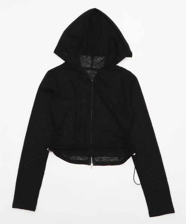 グラフィックシアーリブパーカー