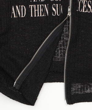 グラフィックシアーリブパーカー