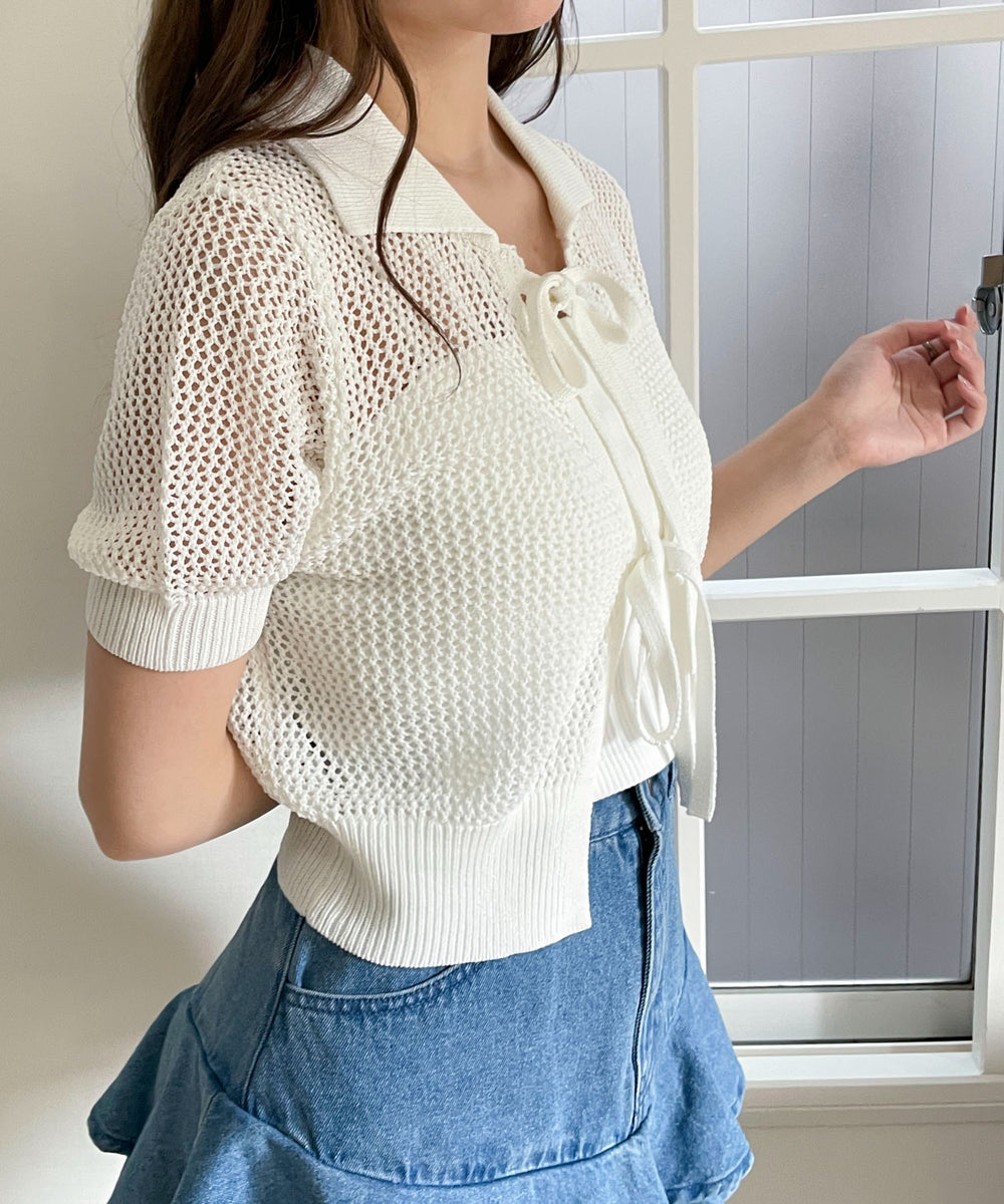 ホワイト モデル：160cm F着用