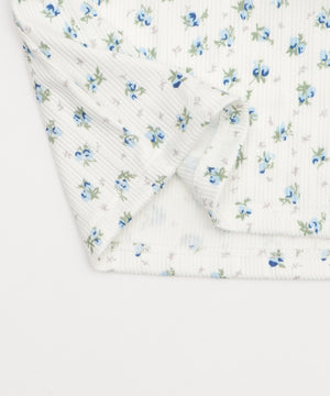 花柄レースカップインキャミ