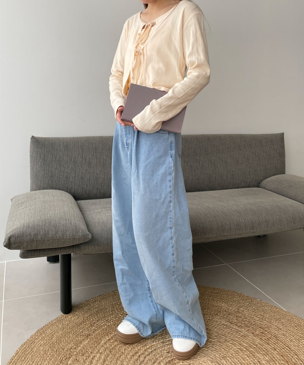 ホワイトアイボリー　モデル:157cm F着用