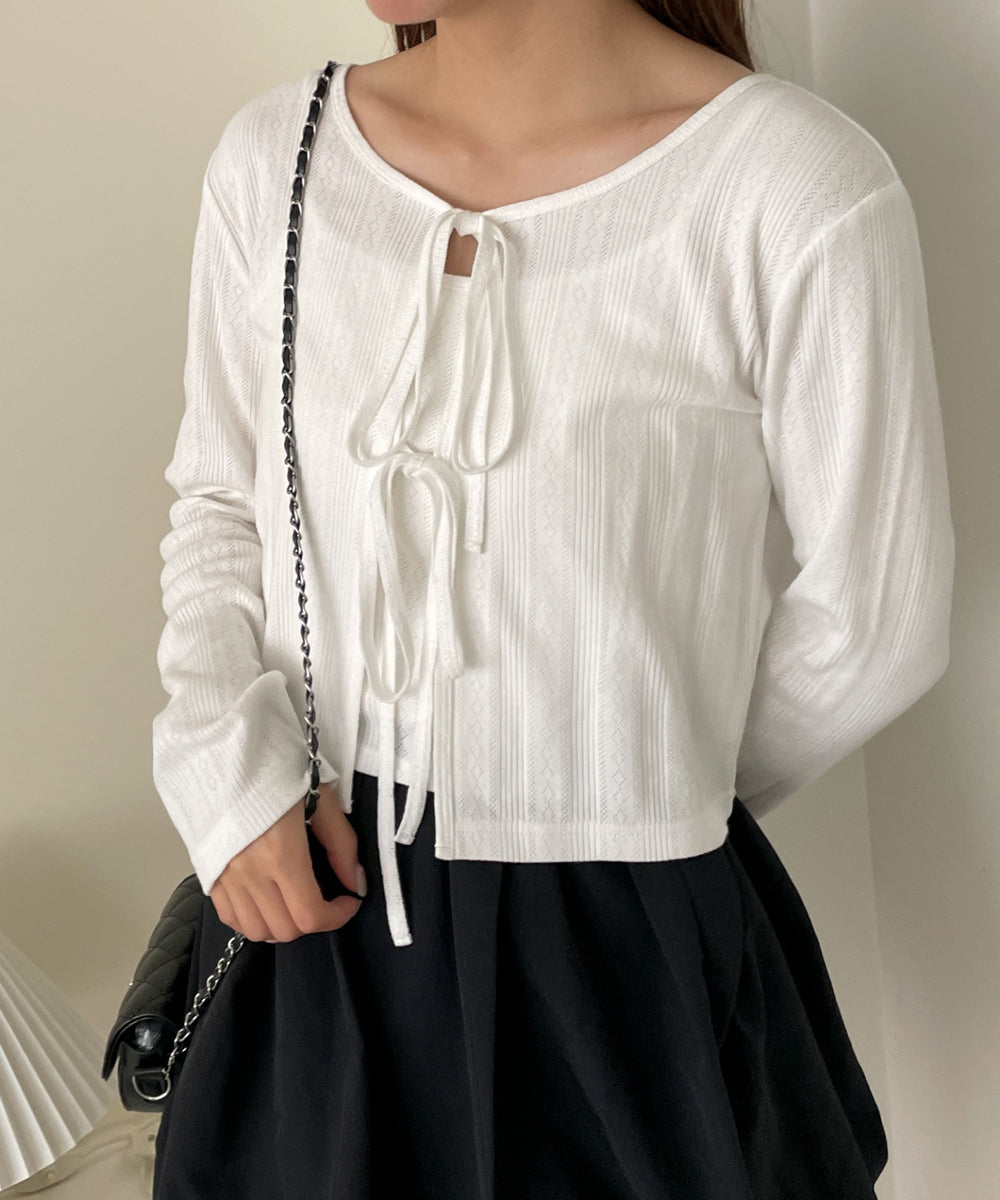 オフホワイト　モデル:157cm F着用