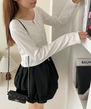 オフホワイト　モデル:157cm F着用