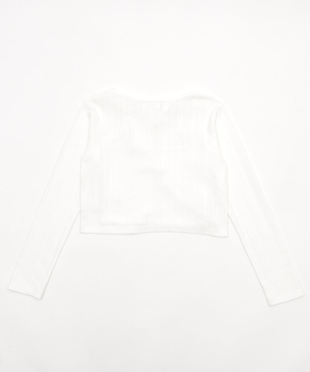 キャミセットリボンカーディガン