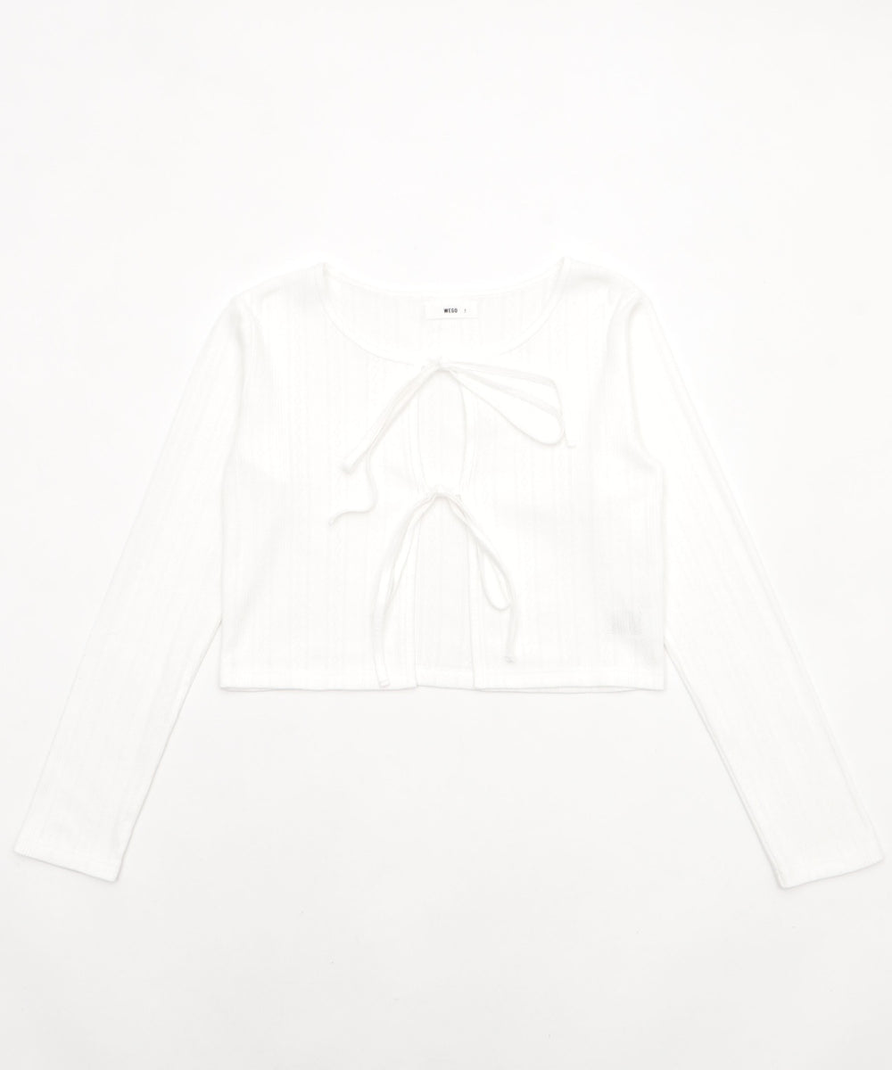 キャミセットリボンカーディガン