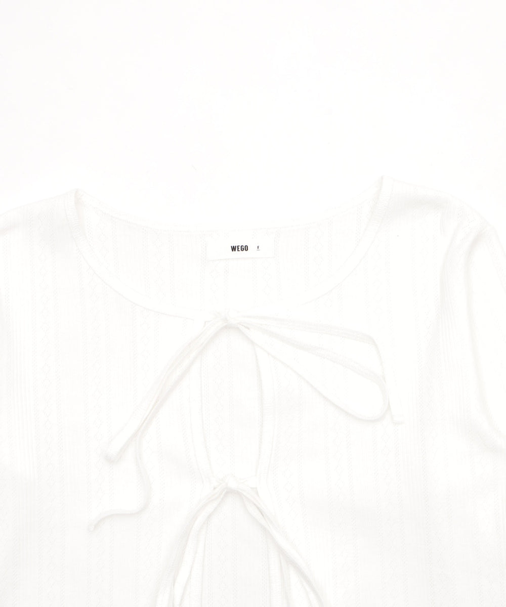 キャミセットリボンカーディガン