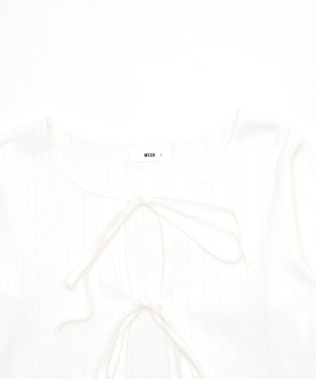 キャミセットリボンカーディガン