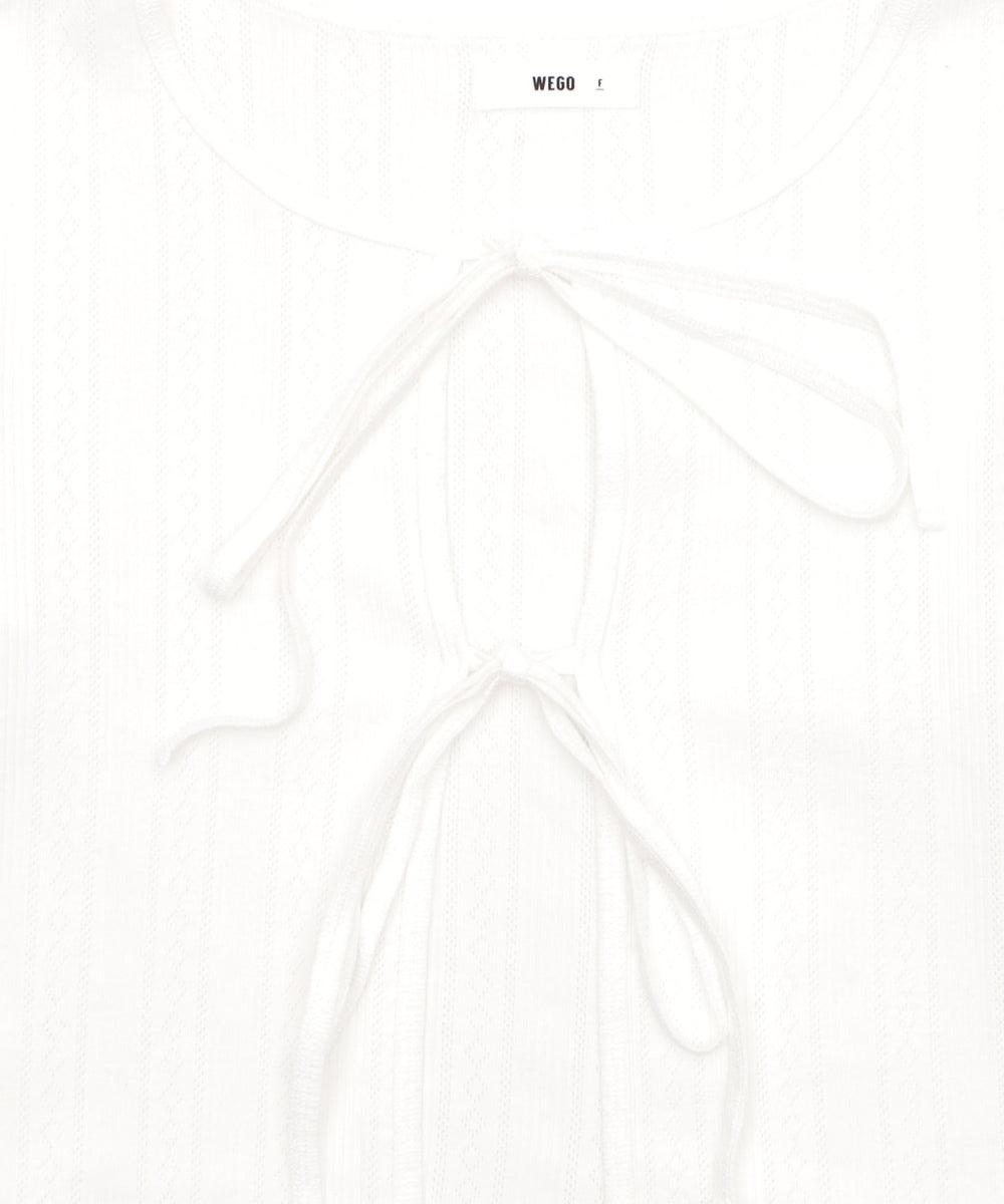 キャミセットリボンカーディガン