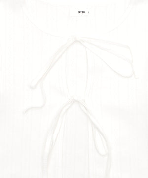 キャミセットリボンカーディガン