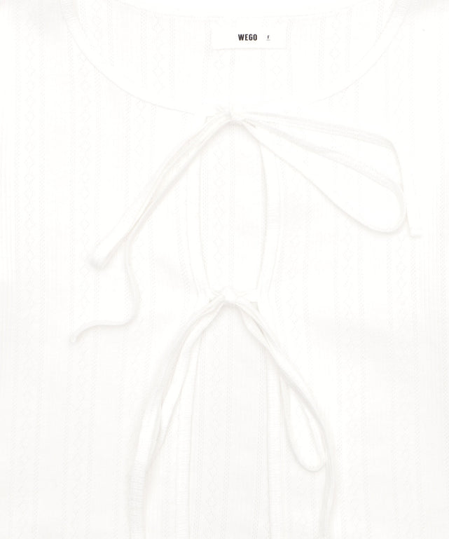 キャミセットリボンカーディガン