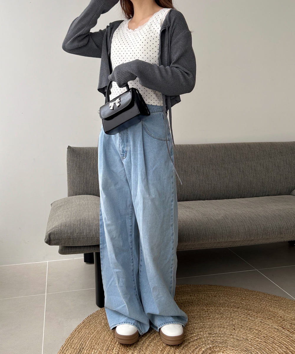 ホワイト　モデル:157cm F着用