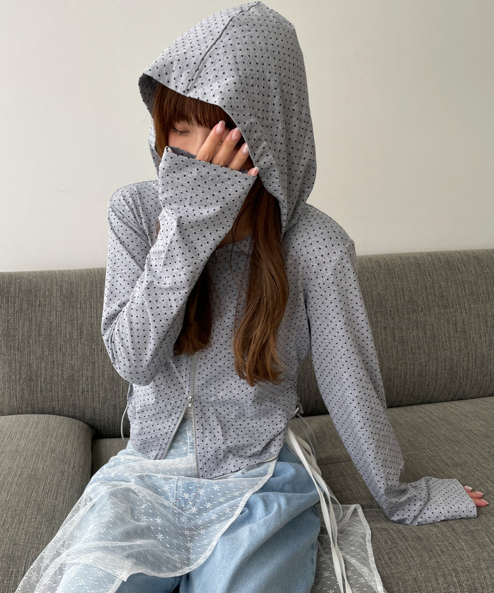 Lグレー　モデル:157cm F着用